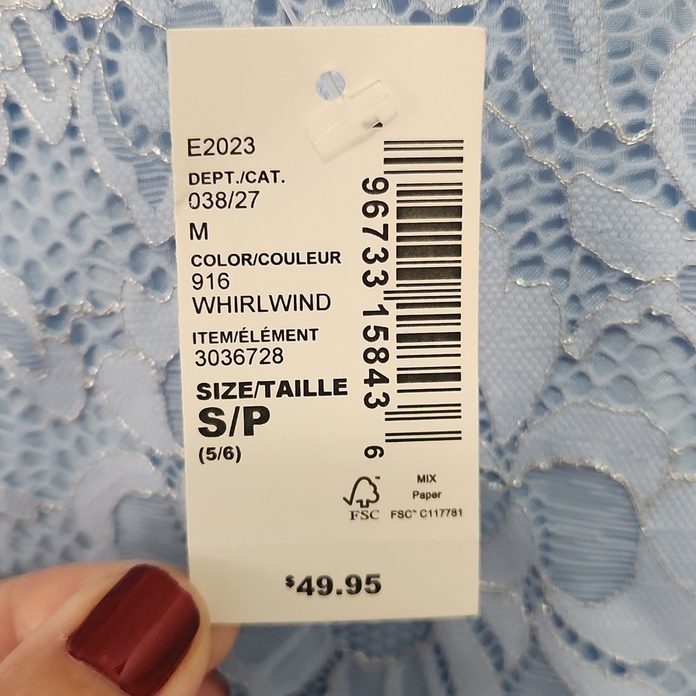 NWT The Children's Place Lace Shortsleeve Tiered Dress Size 5/6 - Picture 3 of 10